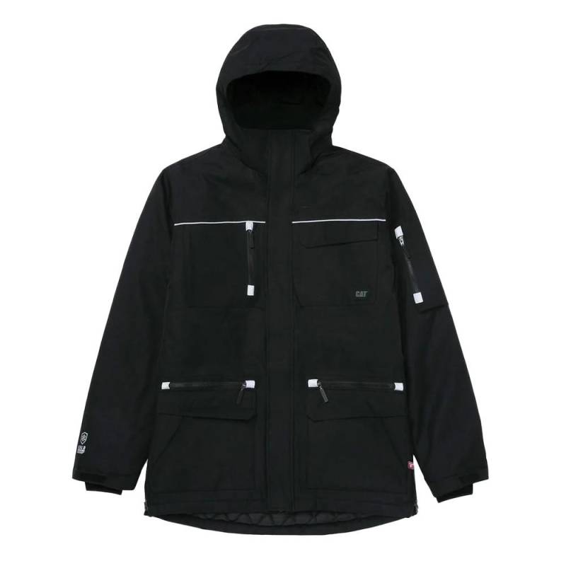 Caterpillar - Parker IsolierJacke, für Herren, Schwarz, Größe L von Caterpillar