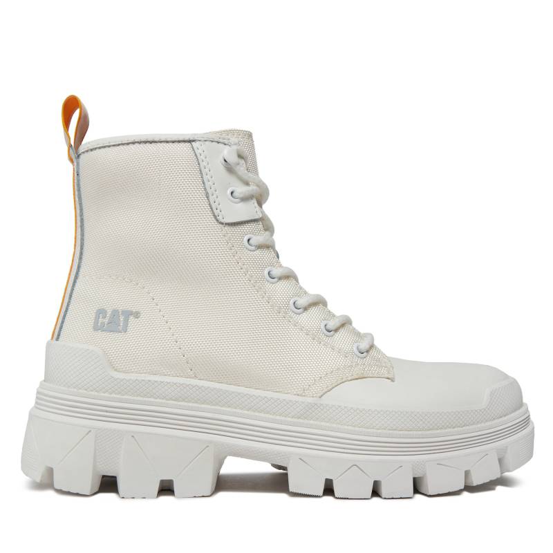 Schnürstiefeletten CATerpillar Hardwear Hi P111328 Weiß von Caterpillar