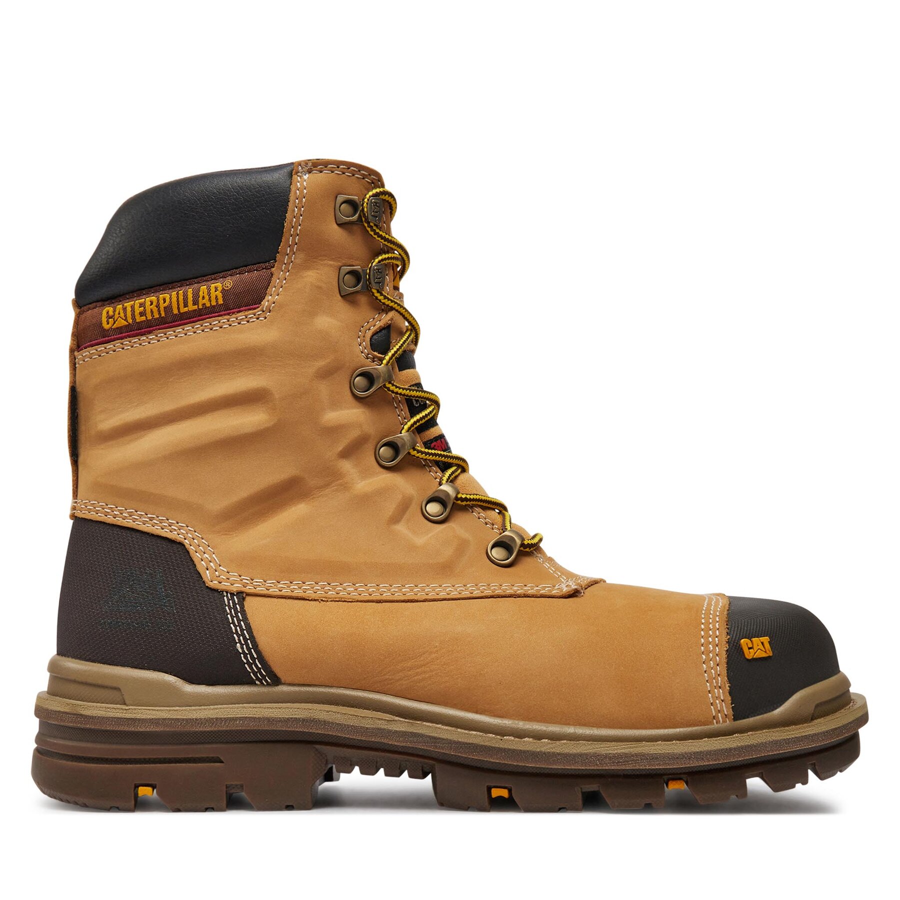 Schnürstiefeletten CATerpillar Premier 8" WP TX P720148 Braun