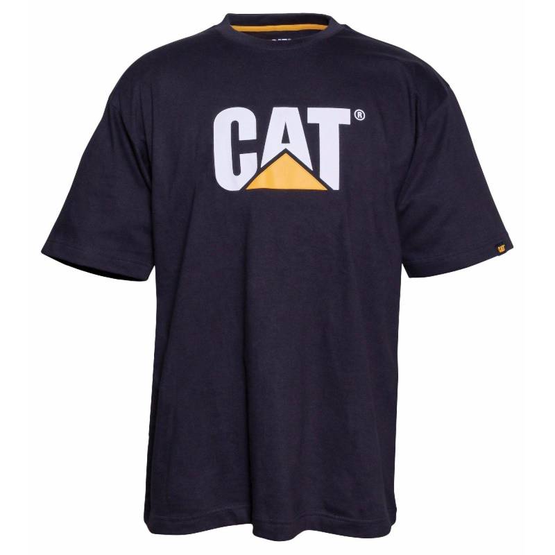 T-shirt Mit Cat Logo Herren Schwarz 3XL von Caterpillar