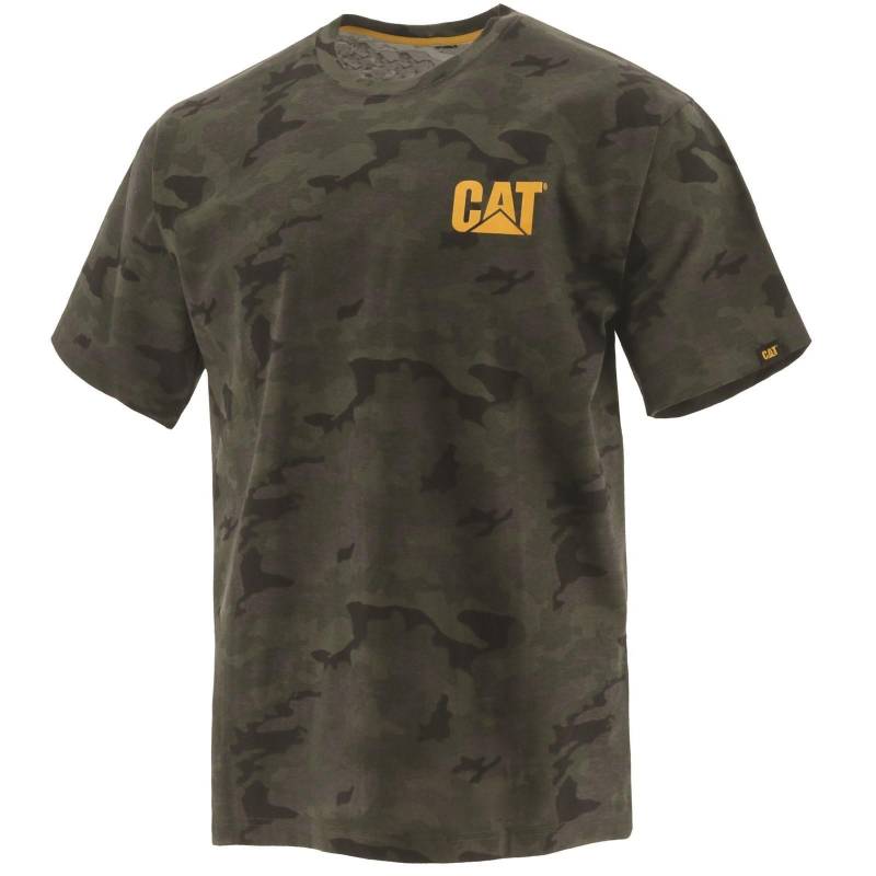 Trademark Tshirt Herren Grün M von Caterpillar