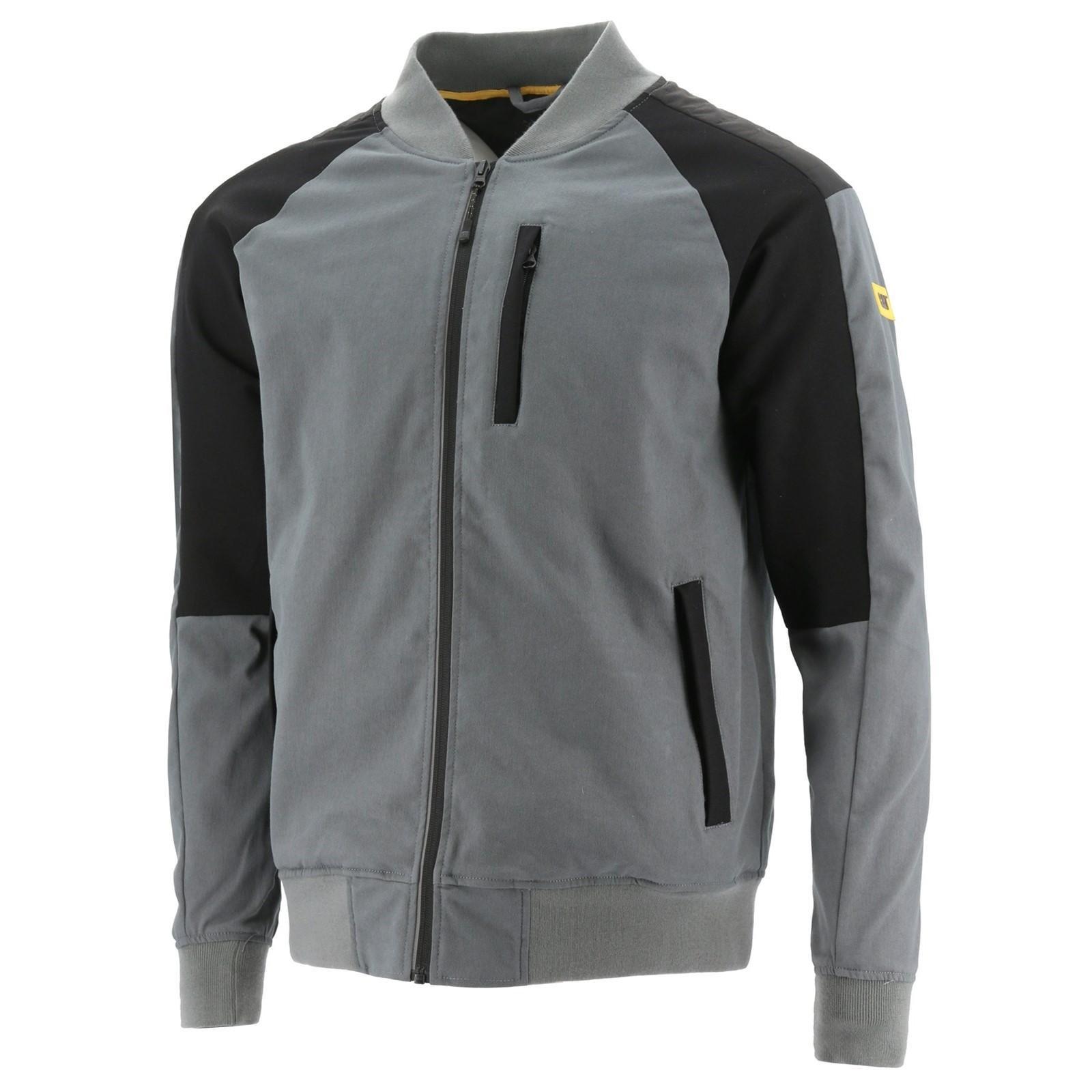 Caterpillar - Trades Bomberjacke, für Herren, Grau, Größe L von Caterpillar