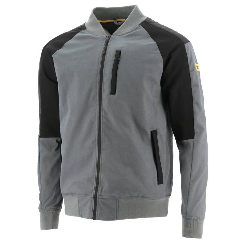 Trades Bomberjacke Herren Grau L von Caterpillar