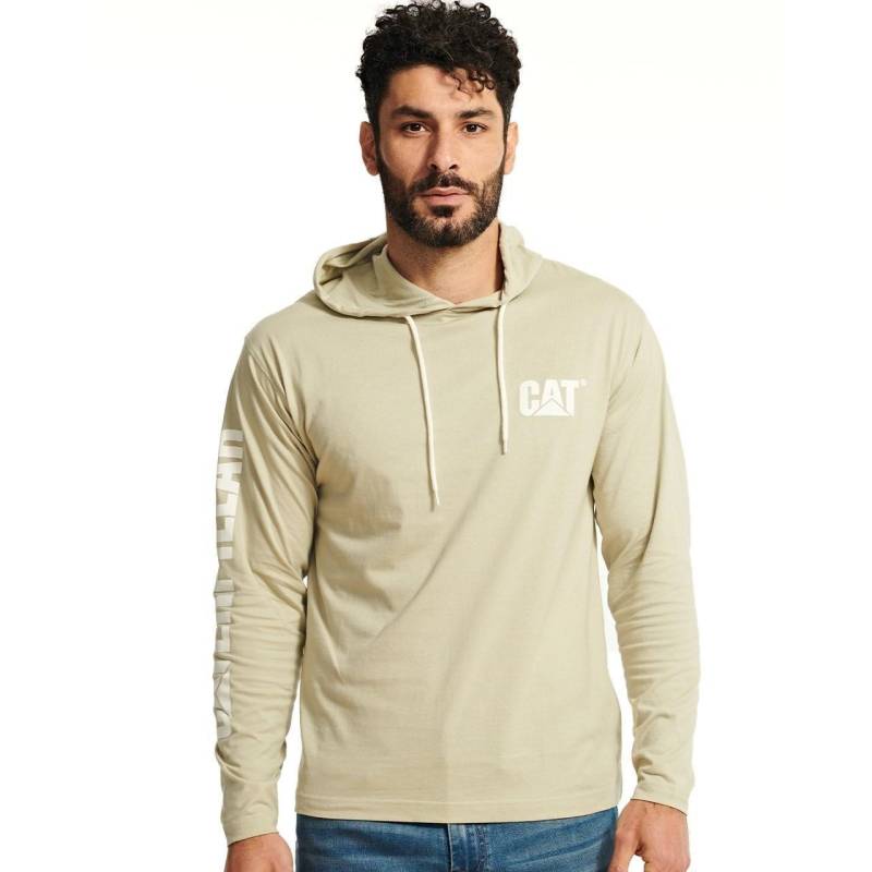 Tshirt, Mit Kapuze Herren Beige XXL von Caterpillar