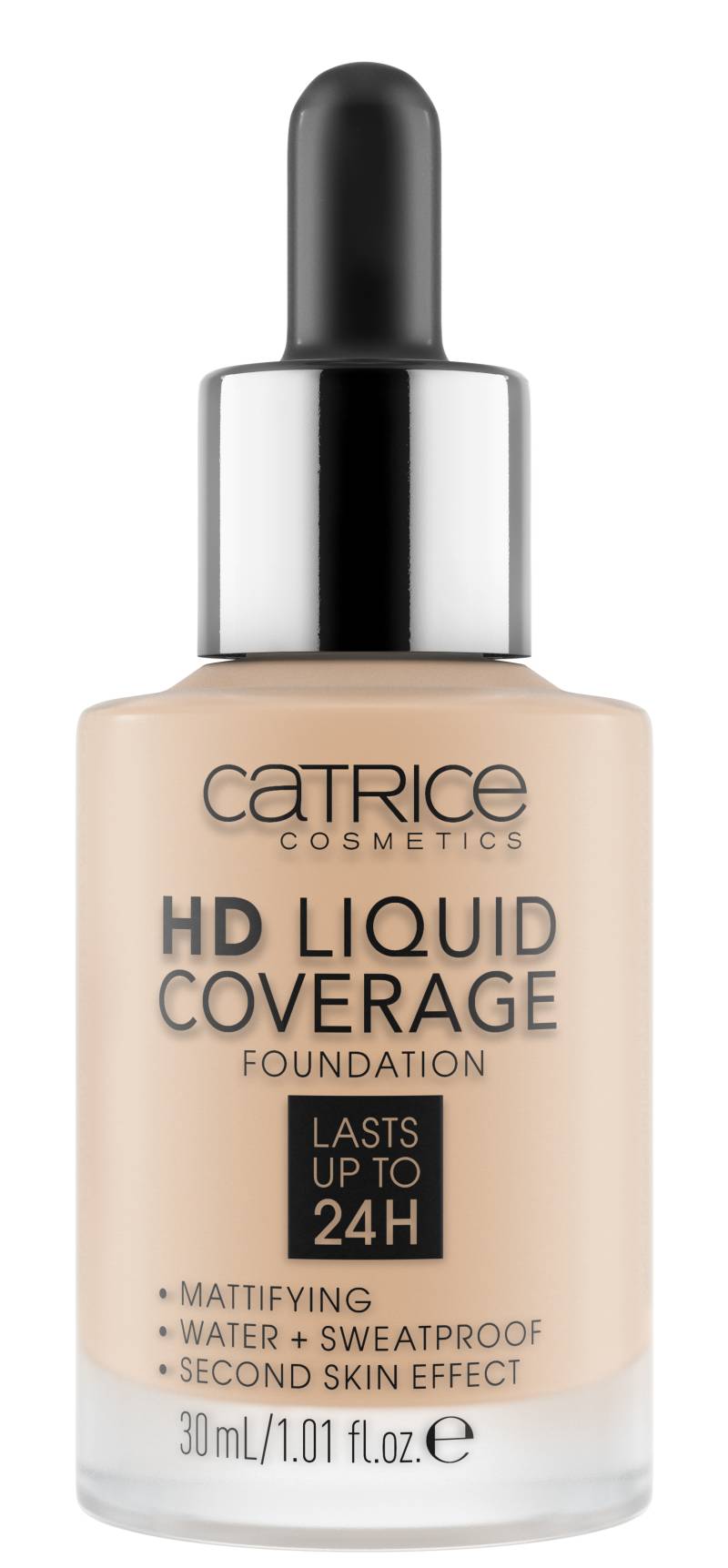 Hd Liquid Coverage Foundation Damen  Light Beige 30ml von CATRICE