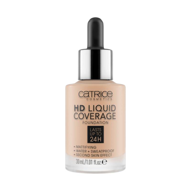 Hd Liquid Coverage Foundation Damen  Sand Beige 30ml von CATRICE