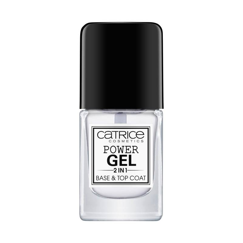 Power Gel 2in1 Base & Top Coat Damen Transparent 10.5ML von CATRICE