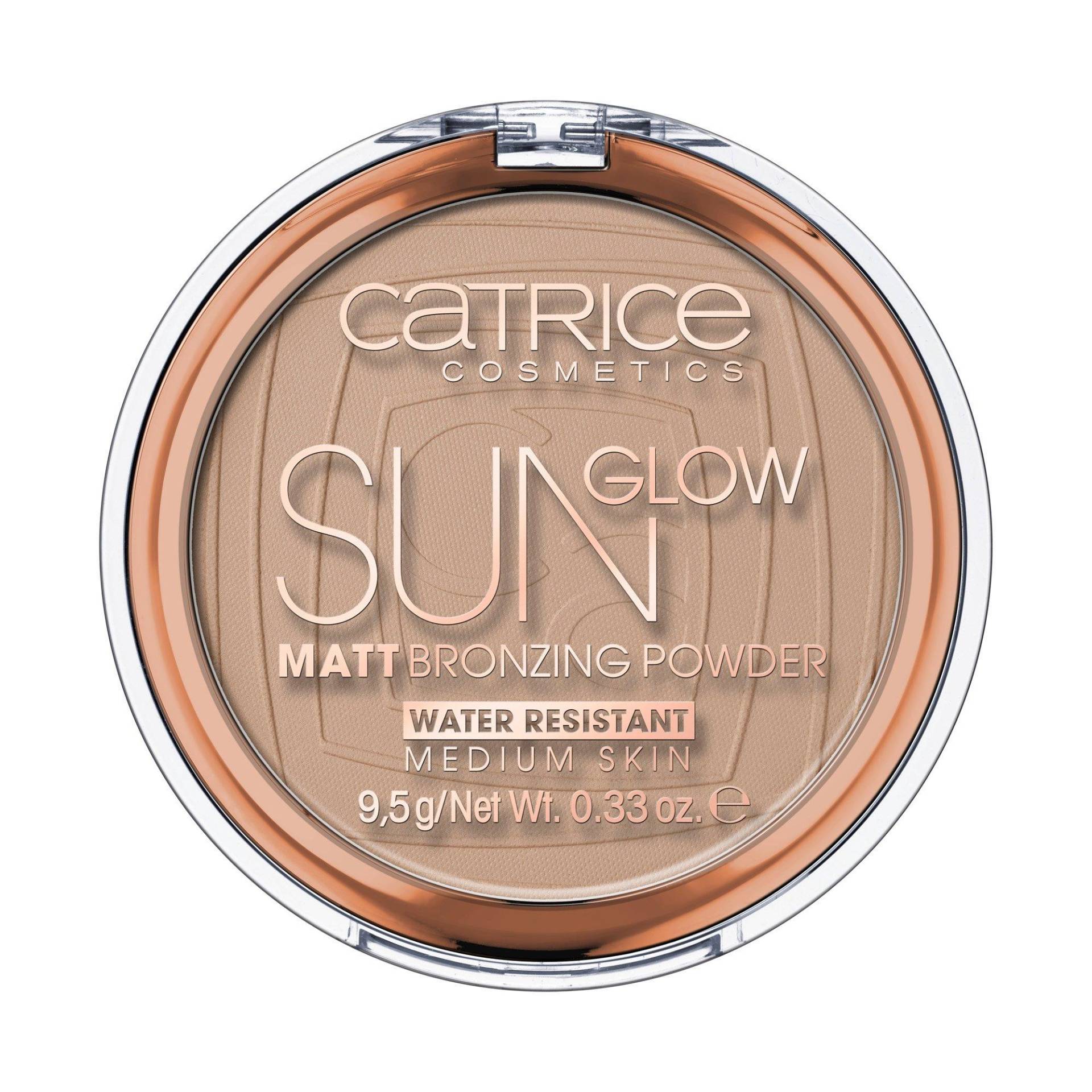 Sun Glow Matt Bronzing Powder Damen  Medium Bronze 9.5G von CATRICE