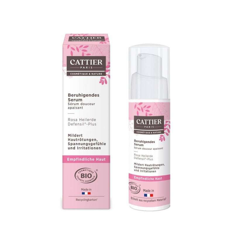 Cattier  Cattier Rosa Heilerde - Beruhigendes Serum feuchtigkeitsserum 30.0 ml von Cattier