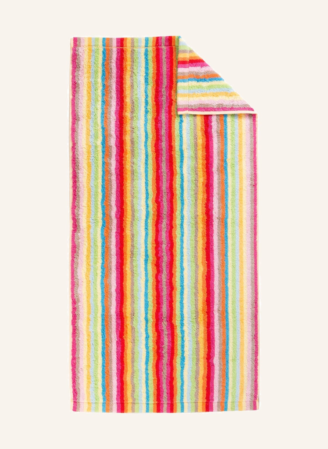 Cawö Handtuch Lifestyle Streifen pink Cawö Handtuch Lifestyle Streifen pink von Cawö