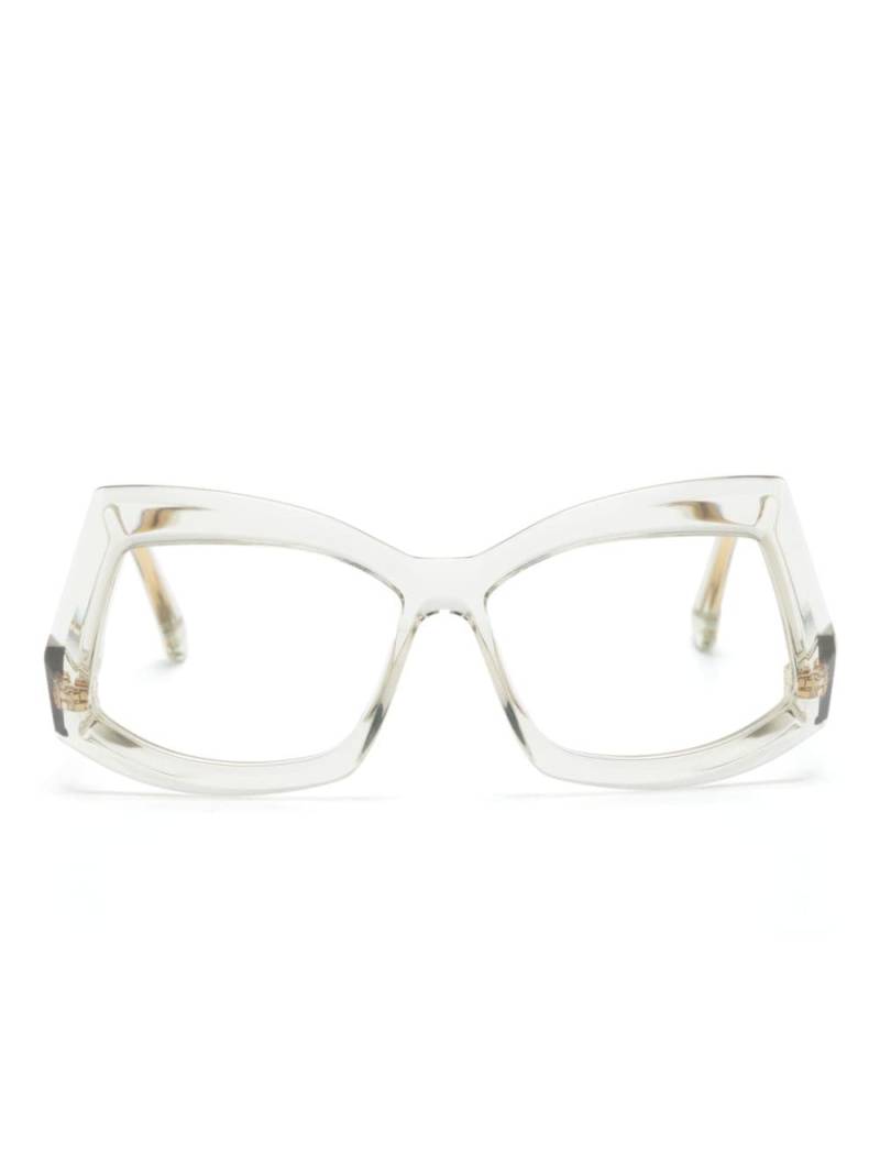 Cazal 5005 geometric-frame glasses - Neutrals von Cazal