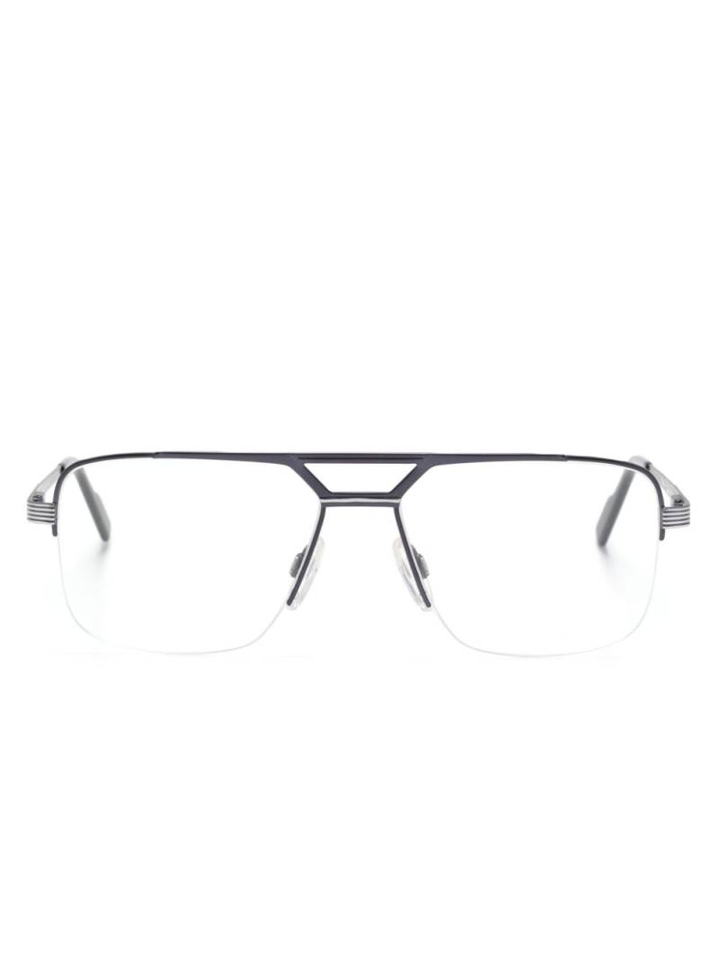 Cazal 7082 pilot-frame glasses - Blue von Cazal