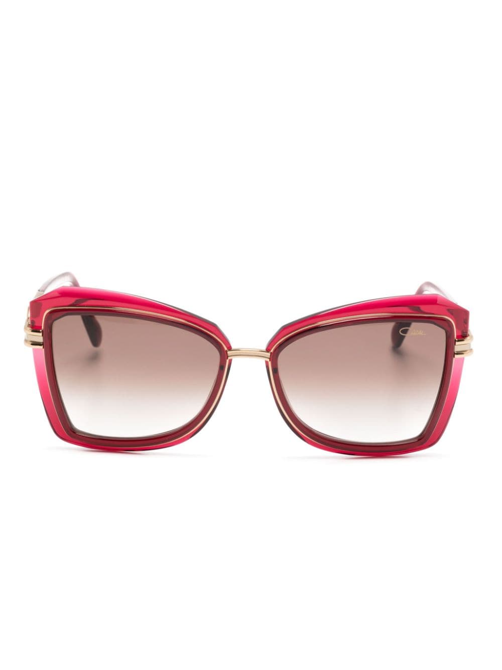 Cazal 851/2 oversize sunglasses - Red von Cazal