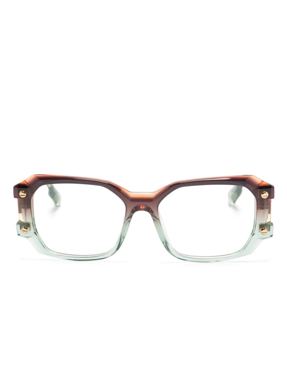 Cazal Mod 5006 square-frame glasses - Green von Cazal