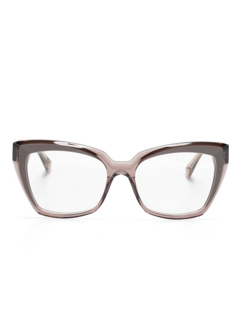 Cazal Mod 5008 butterfly-frame glasses - Purple von Cazal