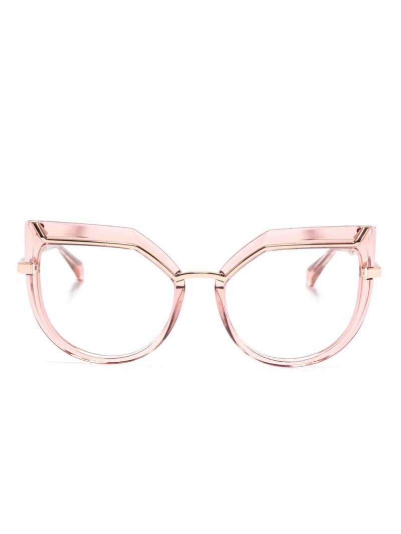 Cazal cat-eye frame glasses - Pink von Cazal