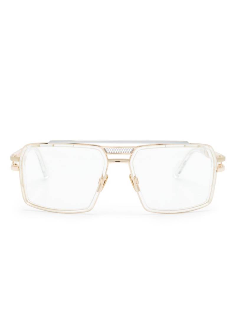 Cazal pilot-frame glasses - Neutrals von Cazal