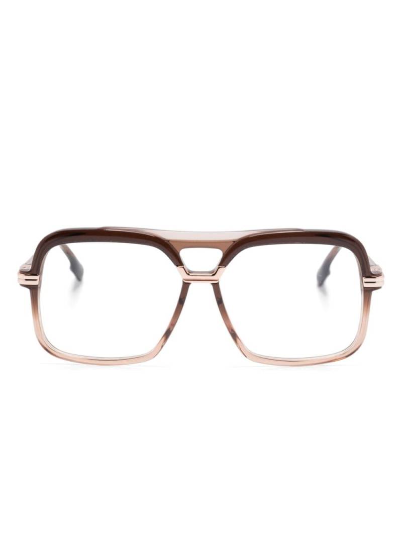 Cazal pilot frame sunglasses - Brown von Cazal