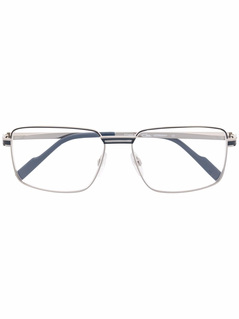 Cazal rectangular frame glasses - Silver von Cazal