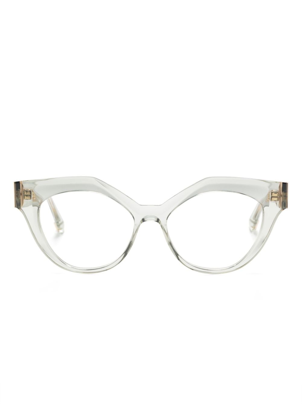 Cazal transparent cat-eye frame glasses - Grey von Cazal