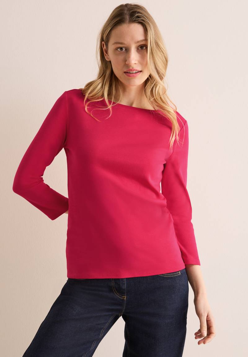 Cecil 3/4-Arm-Shirt »Basic Boatneck«, mit U-Boot-Ausschnitt von Cecil