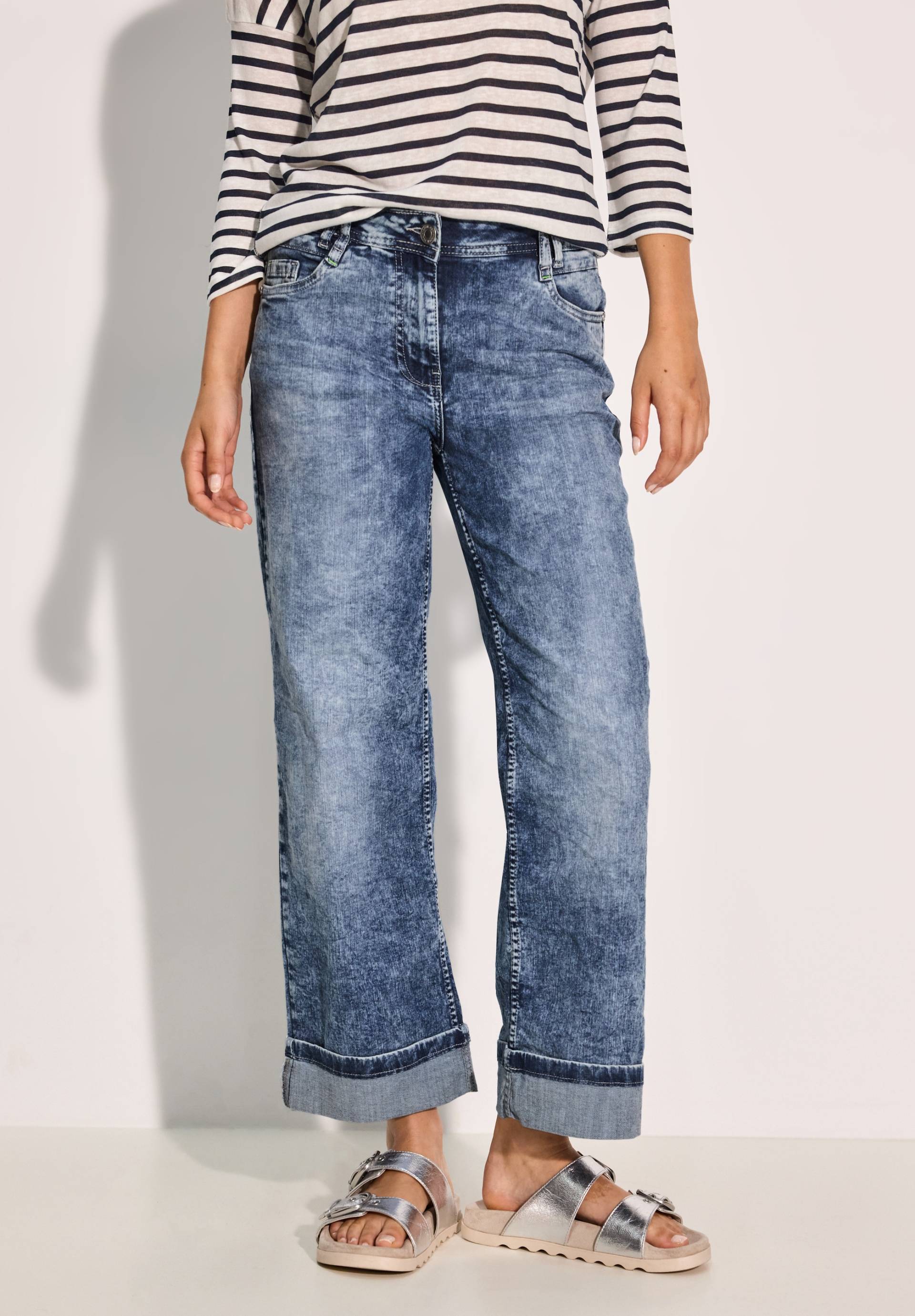 Cecil 5-Pocket-Jeans »STYLE NEELE«, Loose fit, mit Turn-Up am Saum von Cecil