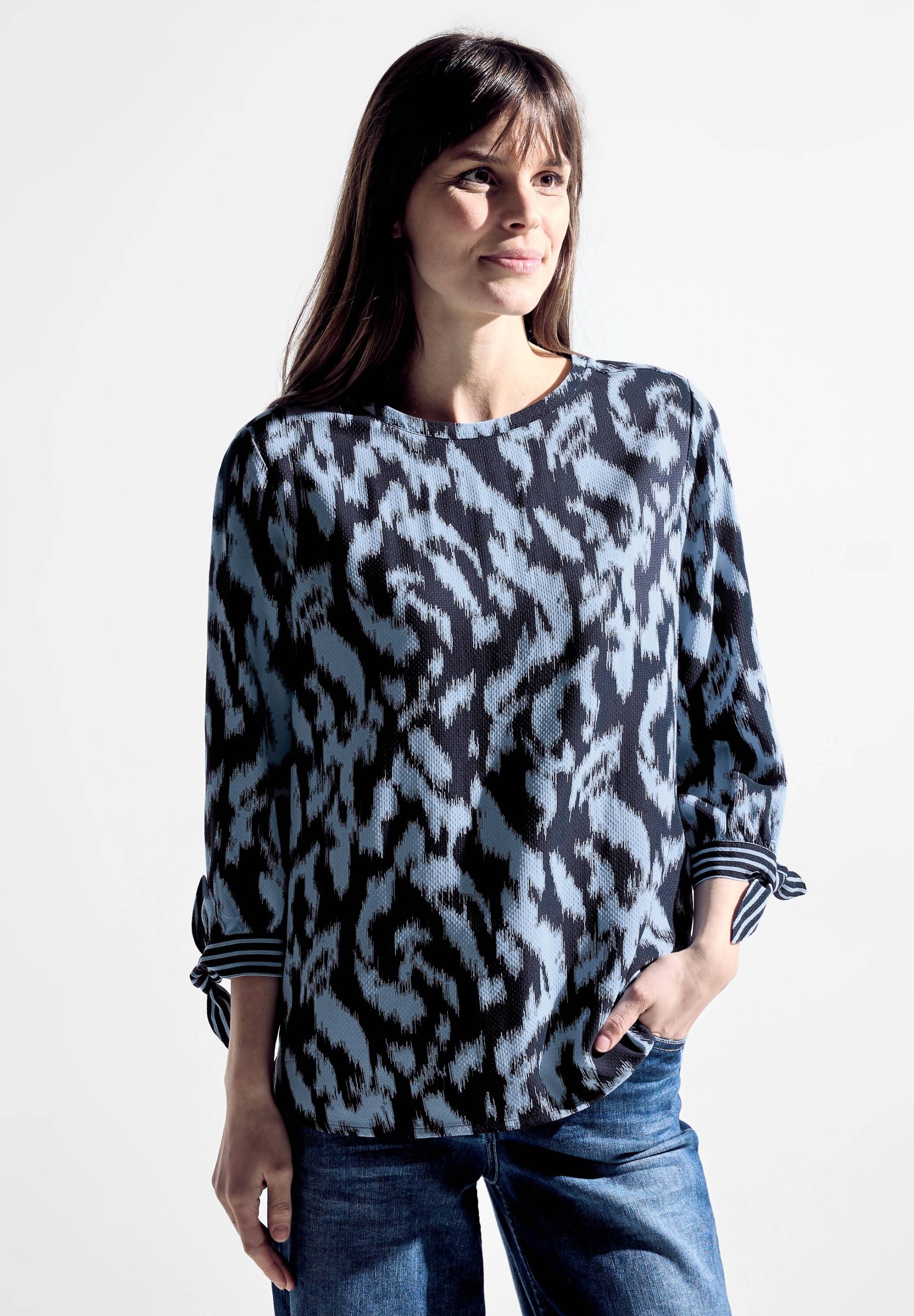 Cecil Druckbluse, mit Allover-Print und 3/4 Arm von Cecil