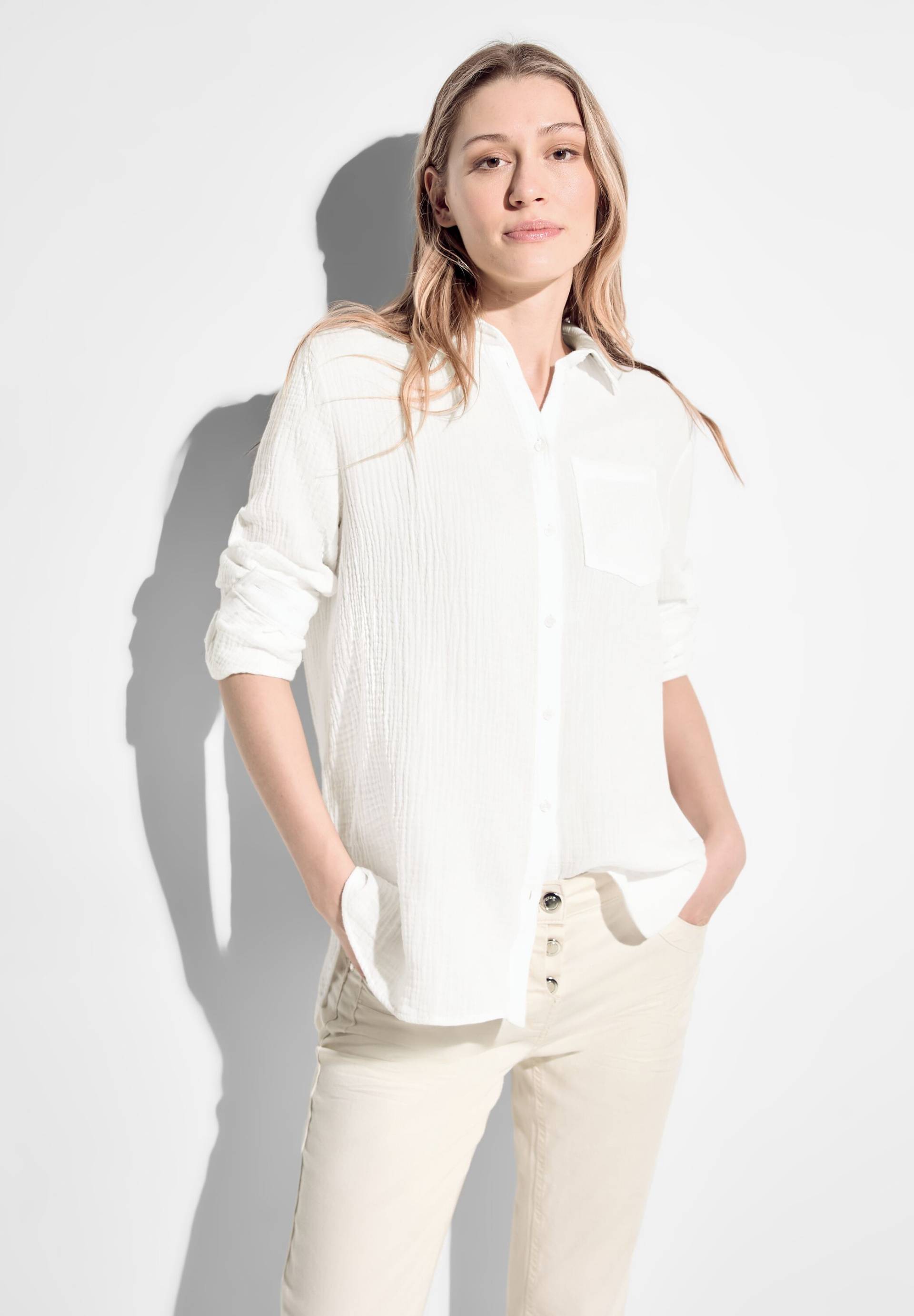 Cecil Klassische Bluse, mit Brusttasche von Cecil