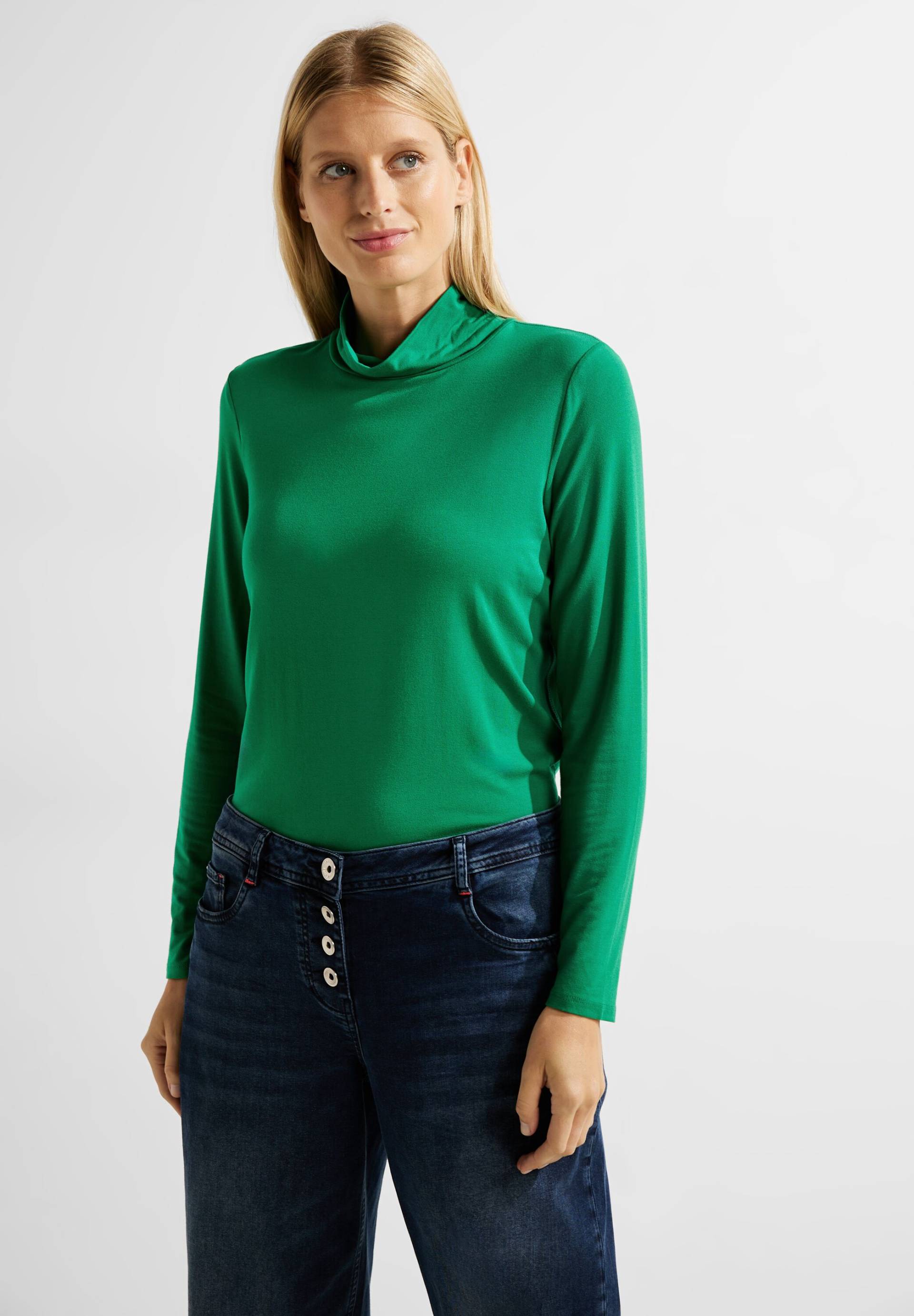 Cecil Longsleeve »Langarmshirt mit hohem Kragen«, Mit hohem Kragen von Cecil