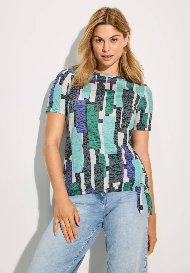 Cecil Print-Shirt, mit All-Over Print von Cecil