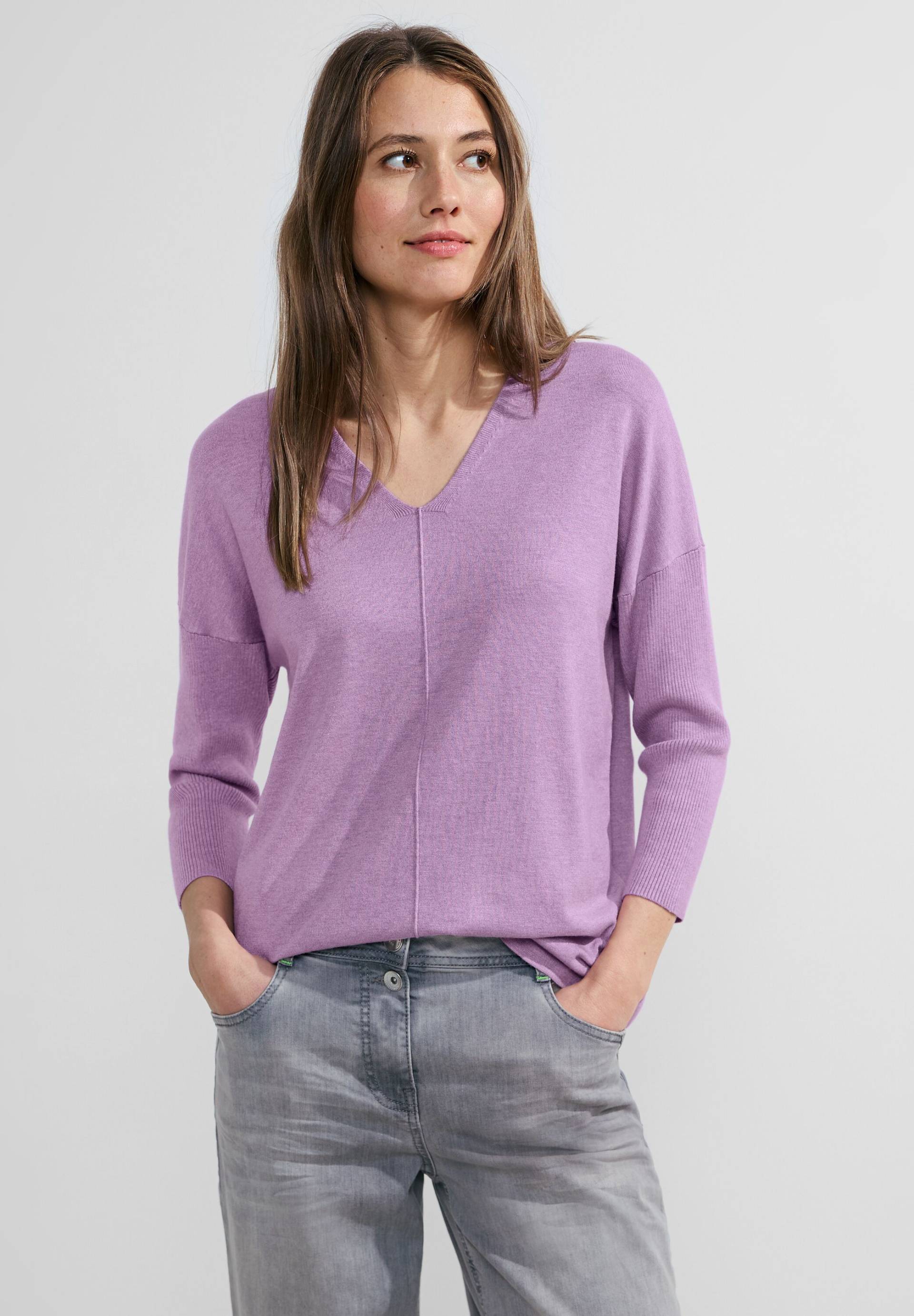 Cecil Strickpullover, in Melange-Optik von Cecil