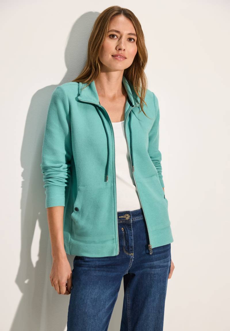 Cecil Sweatjacke, in Unifarbe von Cecil