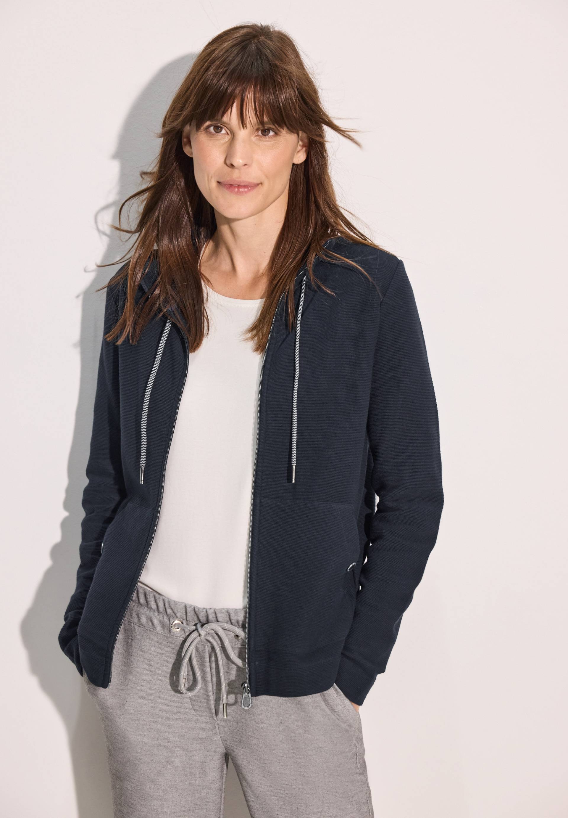 Cecil Sweatjacke, in Unifarbe von Cecil