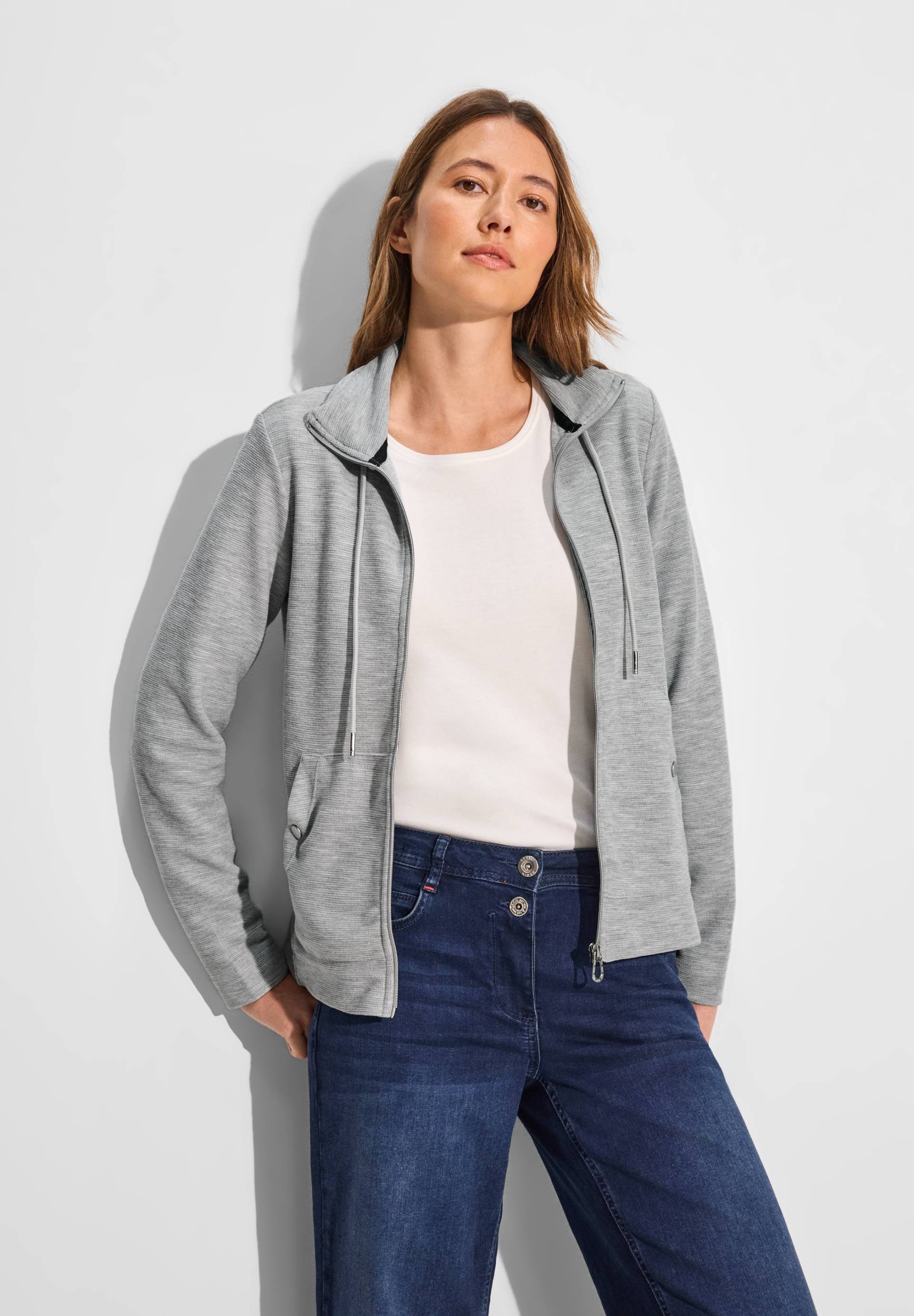 Cecil Sweatjacke, in Unifarbe von Cecil