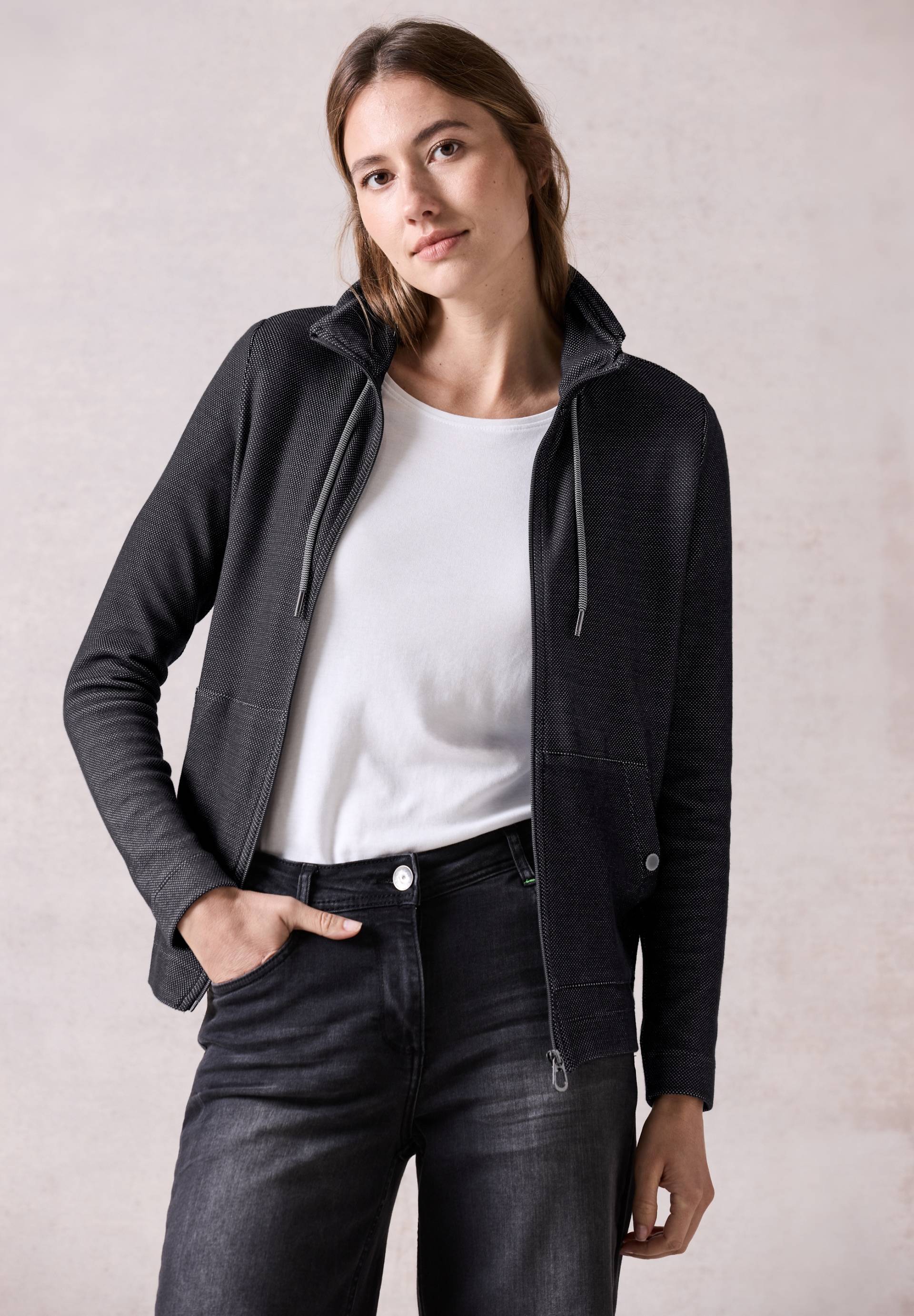 Cecil Sweatjacke, mit Tunnelzug von Cecil