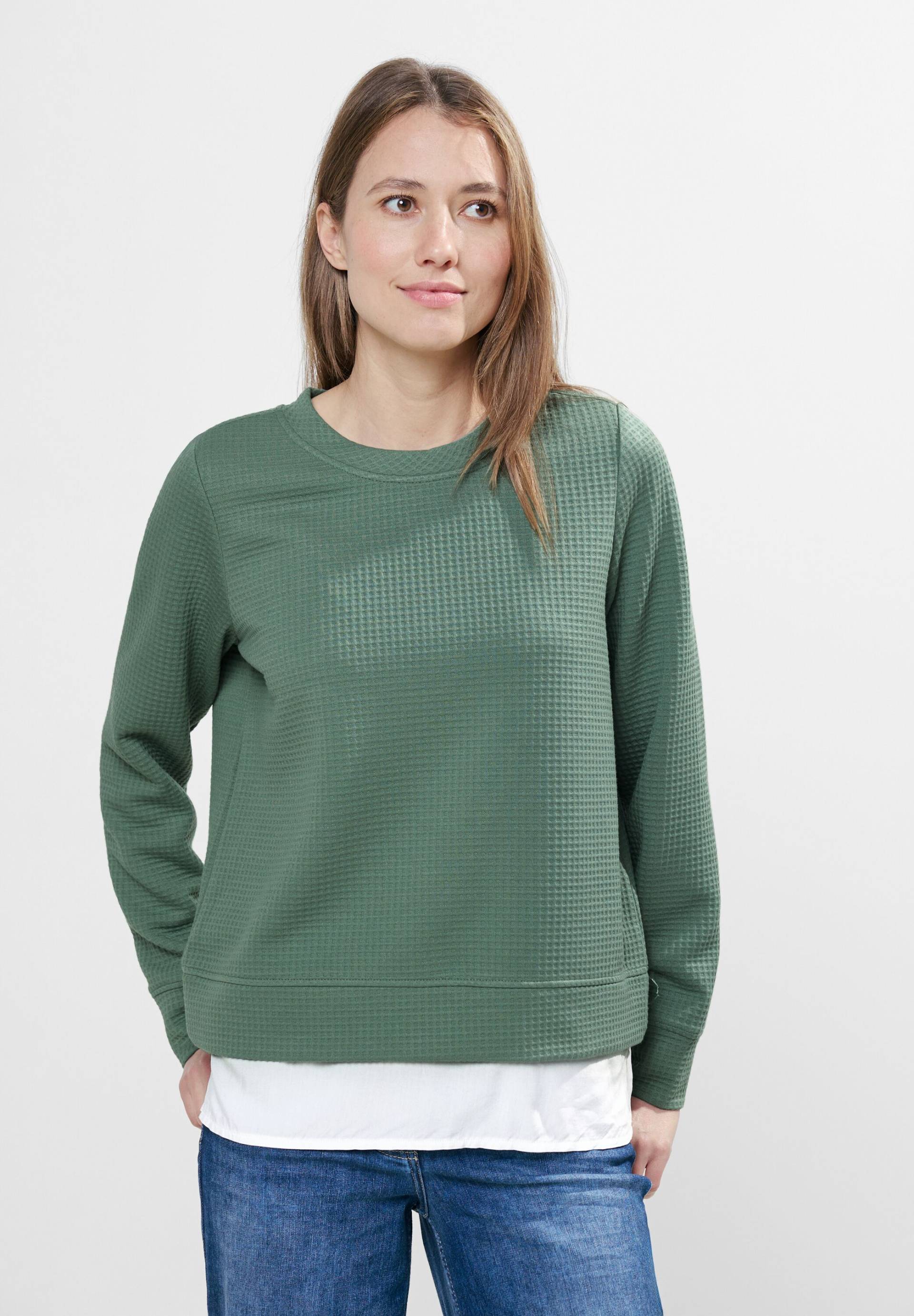 Cecil Sweatshirt, mit Rundhalsausschnitt von Cecil