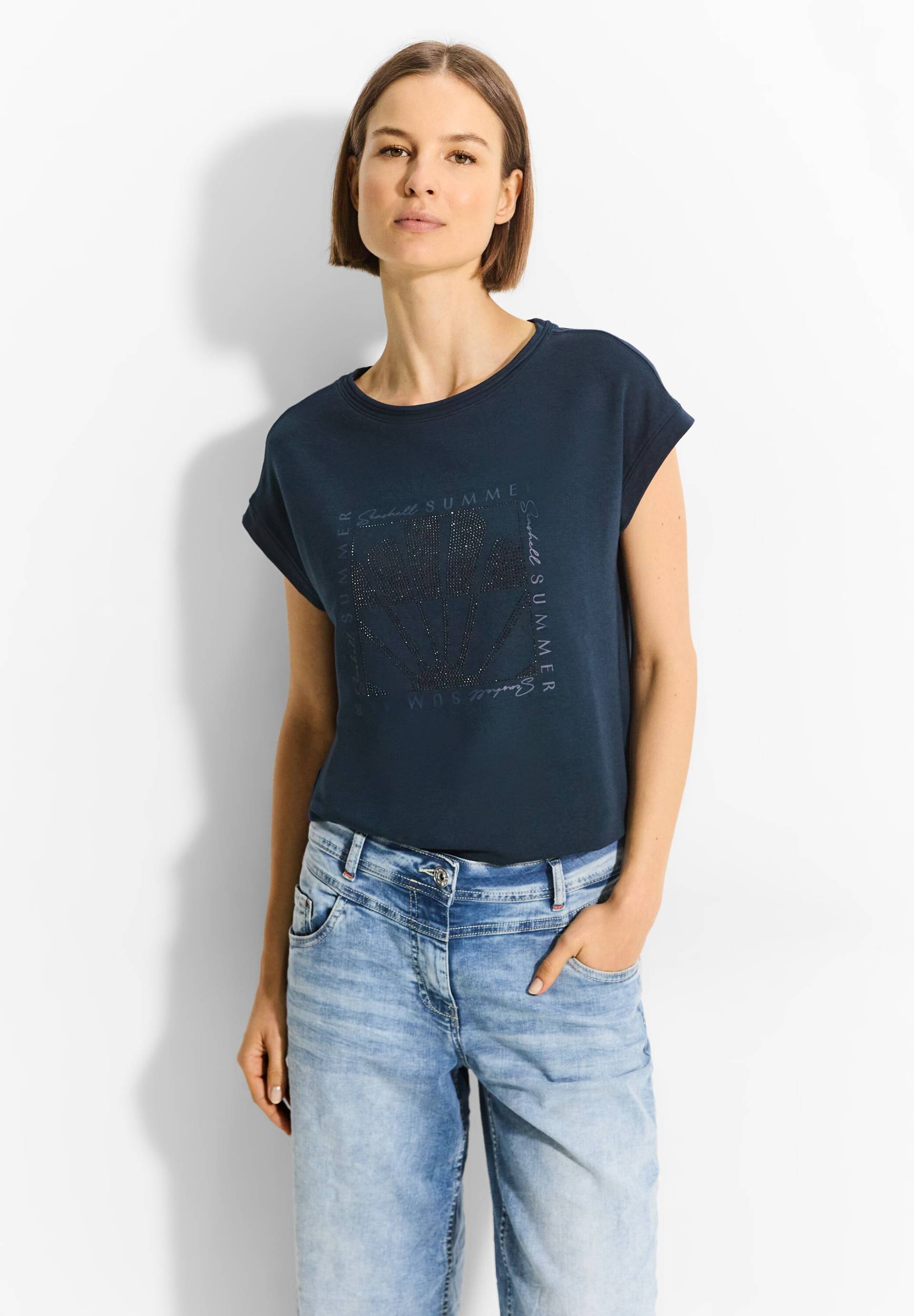 Cecil T-Shirt, mit Frontprint von Cecil