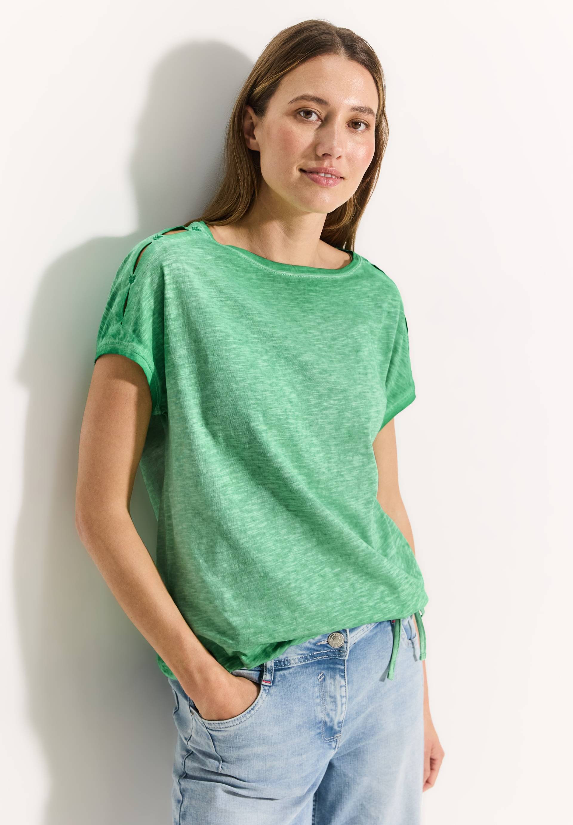 Cecil T-Shirt, mit Knotendetail von Cecil