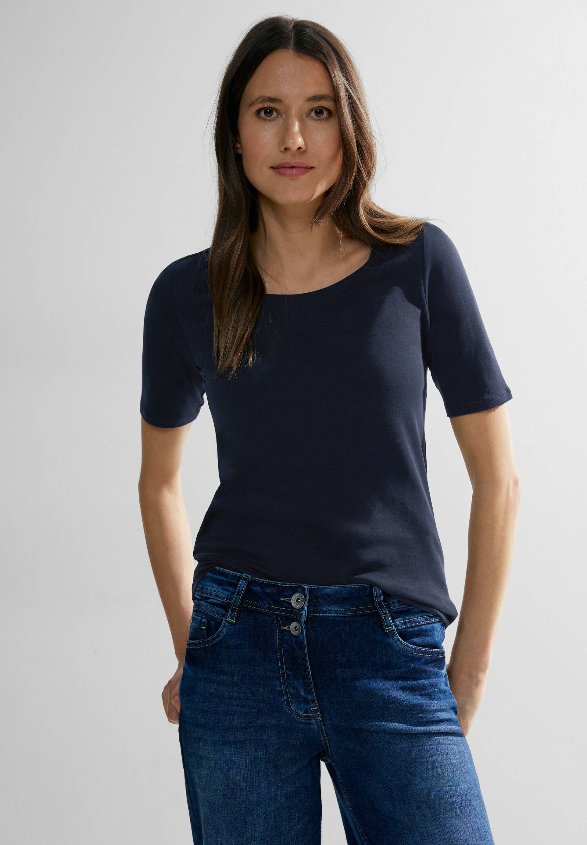 Cecil T-Shirt »Style Lena«, mit klassischem Rundhalsausschnitt Cecil T-Shirt »Style Lena«, mit klassischem Rundhalsausschnitt von Cecil