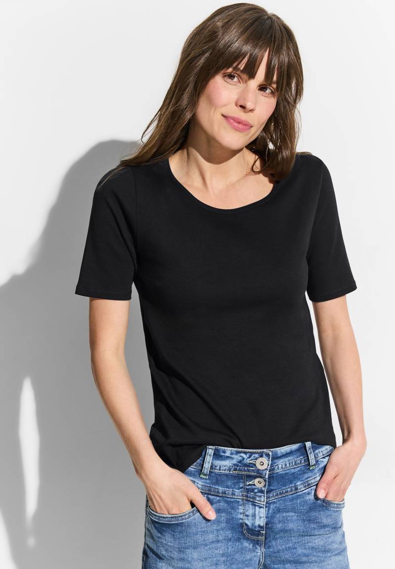 Cecil T-Shirt »Style Lena«, mit klassischem Rundhalsausschnitt von Cecil