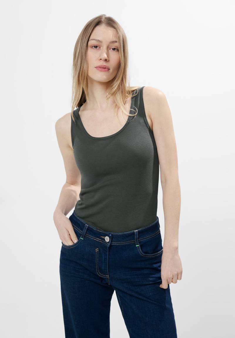 Cecil Tanktop, in Unifarbe von Cecil