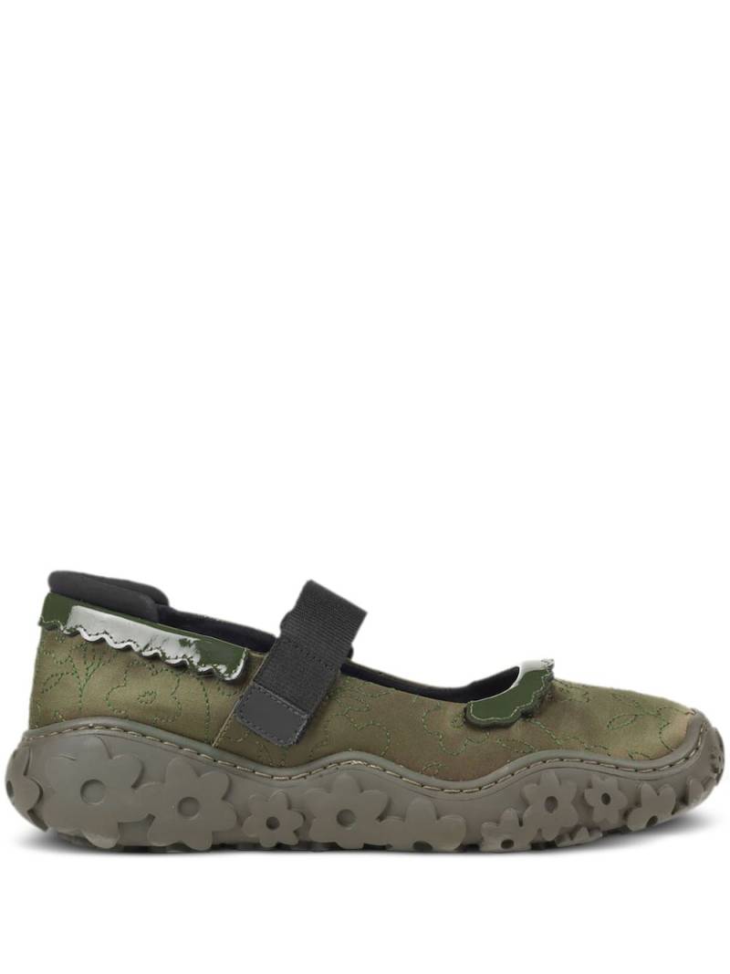 Cecilie Bahnsen Octave suede sneakers - Green von Cecilie Bahnsen