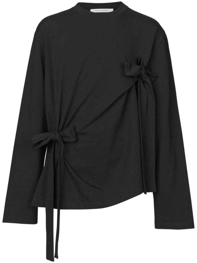 Cecilie Bahnsen October top - Black von Cecilie Bahnsen