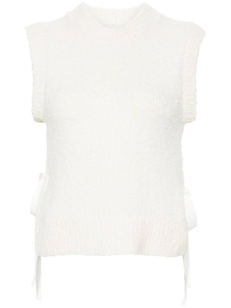 Cecilie Bahnsen Owen vest - White von Cecilie Bahnsen