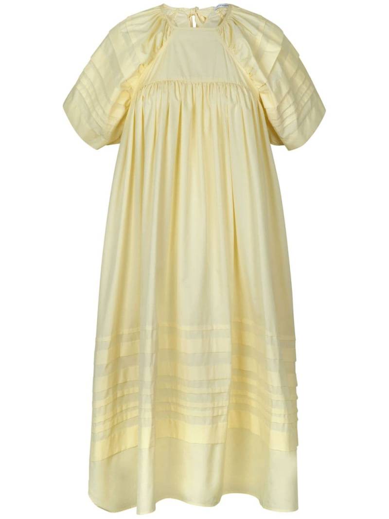 Cecilie Bahnsen Penelope smock dress - Yellow von Cecilie Bahnsen