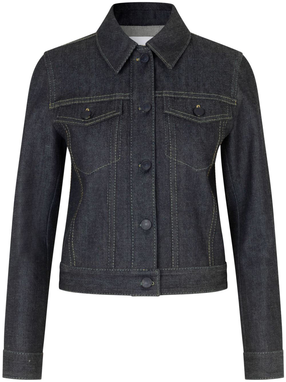 Cecilie Bahnsen Sasha cotton-blend denim jacket - Blue von Cecilie Bahnsen