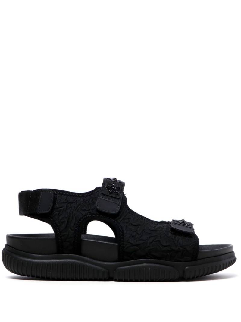 Cecilie Bahnsen Valeria crystal-embellished sandals - Black von Cecilie Bahnsen