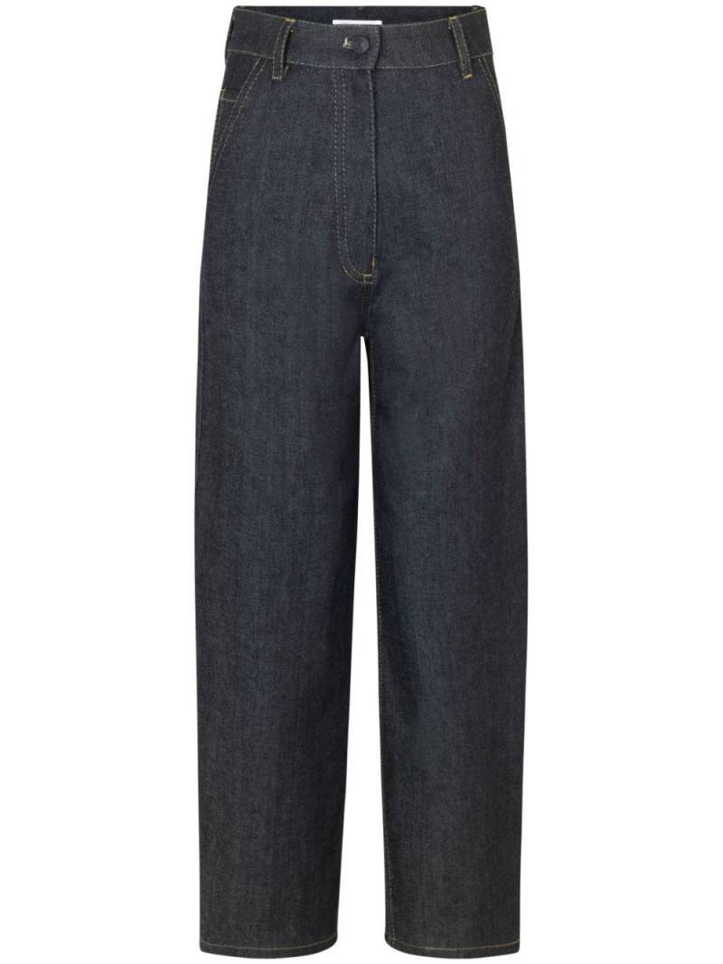 Cecilie Bahnsen Viola straight-leg jeans - Blue von Cecilie Bahnsen