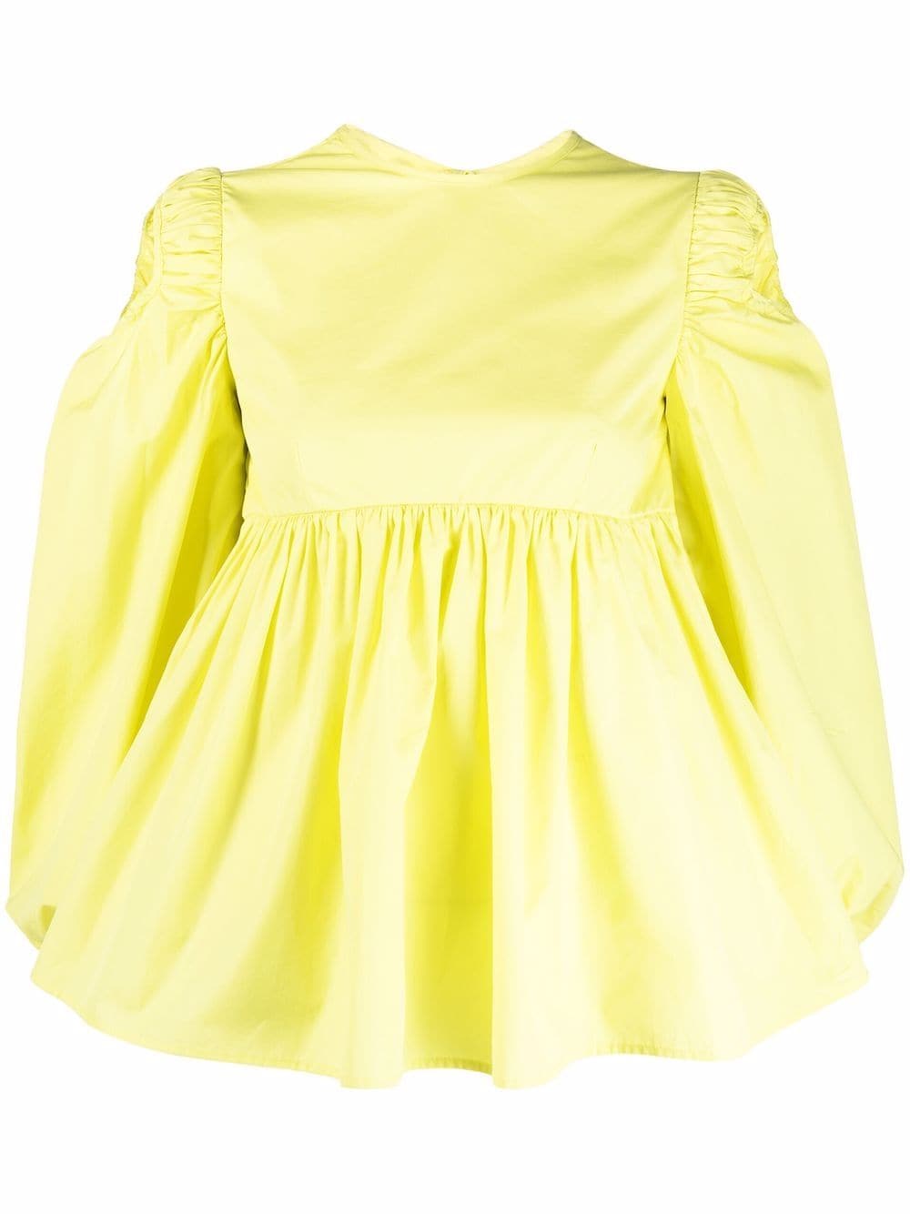 Cecilie Bahnsen puff sleeve top - Yellow von Cecilie Bahnsen