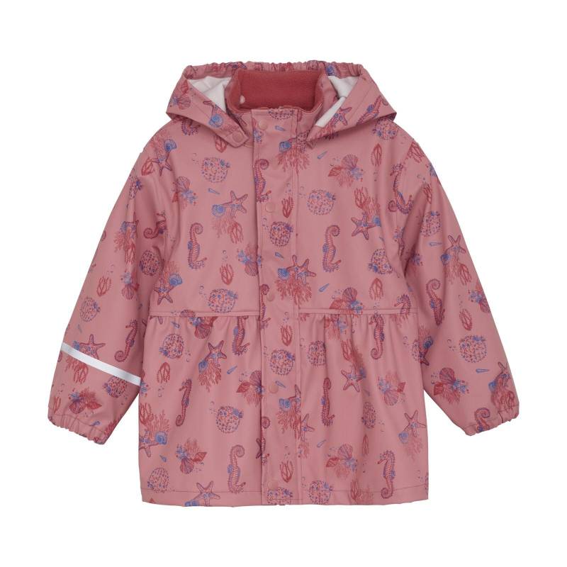 Mädchen Regenjacke Slate Rose Mädchen Pink 100 von Celavi